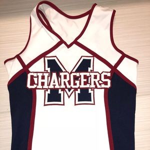 Varsity White Cheer Uniform